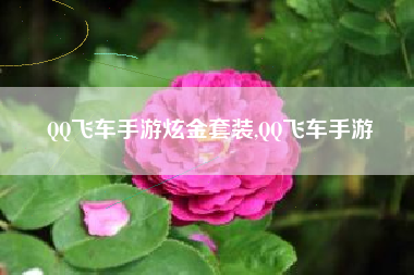 QQ飞车手游炫金套装,QQ飞车手游