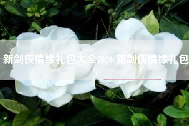 新剑侠情缘礼包大全2020(新剑侠情缘礼包)
