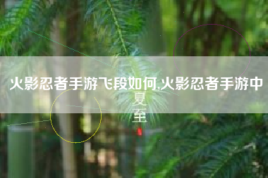 火影忍者手游飞段如何,火影忍者手游中