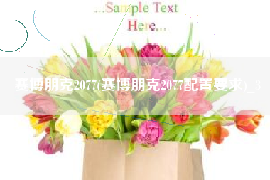 赛博朋克2077(赛博朋克2077配置要求)_3