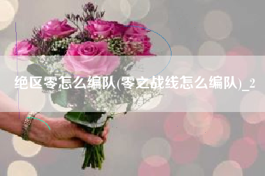 绝区零怎么编队(零之战线怎么编队)_2