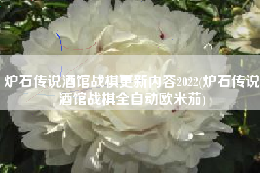 炉石传说酒馆战棋更新内容2022(炉石传说酒馆战棋全自动欧米茄)