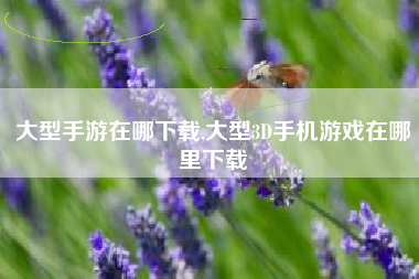 大型手游在哪下载,大型3D手机游戏在哪里下载