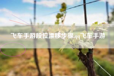 飞车手游段位漂移步骤,qq飞车手游