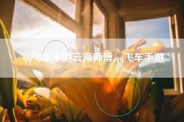 qq飞车手游云海师傅,qq飞车手游