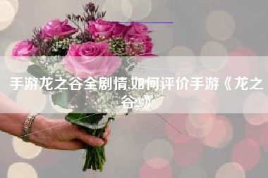 手游龙之谷全剧情,如何评价手游《龙之谷2》