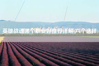 英雄战魂哪个职业好推荐详解(六个选择)