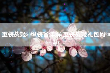 重装战姬50级装备详解(重装战姬礼包码2021)