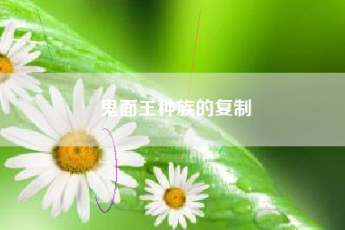 鬼面王种族的复制