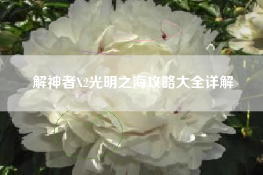 解神者X2光明之海攻略大全详解