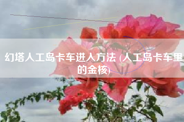 幻塔人工岛卡车进入方法 (人工岛卡车里的金核)