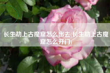 长生劫上古魔窟怎么出去(长生劫上古魔窟怎么开门)