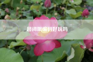 超阈限编码好玩吗