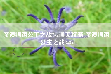 魔镜物语公主之战7-2通关攻略(魔镜物语公主之战3-3)