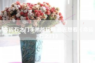 命运石之门手游能玩吗,最近想看《命运石之门》
