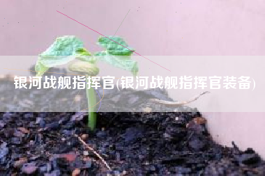 银河战舰指挥官(银河战舰指挥官装备)