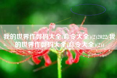 我的世界作弊码大全(命令大全)(2)2022(我的世界作弊码大全(命令大全)(2))