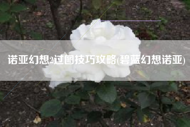 诺亚幻想2过图技巧攻略(碧蓝幻想诺亚)
