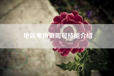 绝区零内测妮可技能介绍