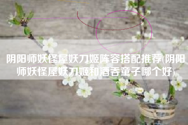 阴阳师妖怪屋妖刀姬阵容搭配推荐(阴阳师妖怪屋妖刀姬和酒吞童子哪个好)
