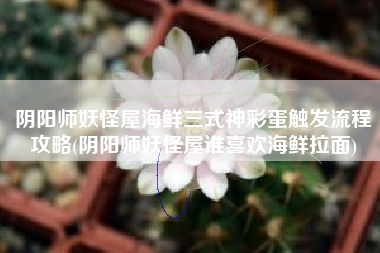 阴阳师妖怪屋海鲜三式神彩蛋触发流程攻略(阴阳师妖怪屋谁喜欢海鲜拉面)