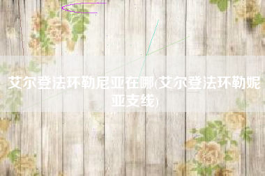 艾尔登法环勒尼亚在哪(艾尔登法环勒妮亚支线)