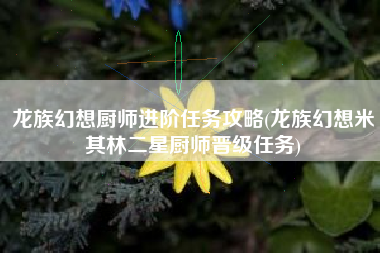 龙族幻想厨师进阶任务攻略(龙族幻想米其林二星厨师晋级任务)