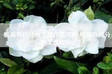 航海奇闻分内工作任务攻略(航海奇闻分内工作皮肤)