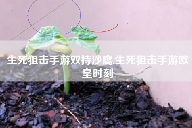 生死狙击手游双持沙鹰,生死狙击手游欧皇时刻