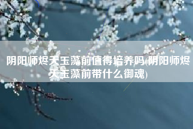 阴阳师烬天玉藻前值得培养吗(阴阳师烬天玉藻前带什么御魂)