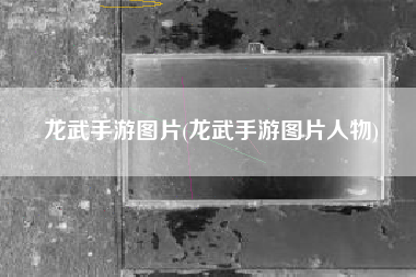 龙武手游图片(龙武手游图片人物)