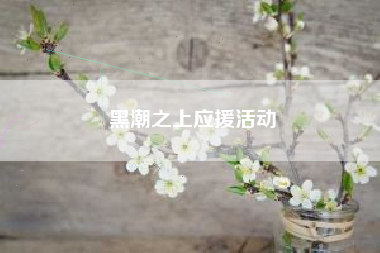 黑潮之上应援活动