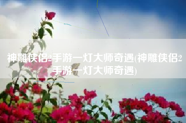 神雕侠侣2手游一灯大师奇遇(神雕侠侣2手游一灯大师奇遇)