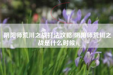 阴阳师荒川之战打法攻略(阴阳师荒川之战是什么时候)