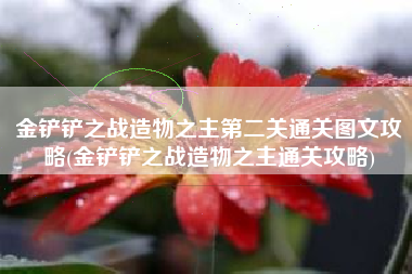 金铲铲之战造物之主第二关通关图文攻略(金铲铲之战造物之主通关攻略)