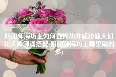 阴阳师海坊主为何要打劫并威胁渔夫们和犬神御魂搭配(阴阳师海坊主哪里刷的多)