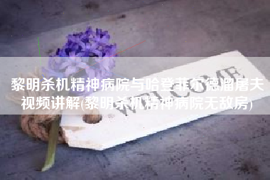 黎明杀机精神病院与哈登菲尔德溜屠夫视频讲解(黎明杀机精神病院无敌房)