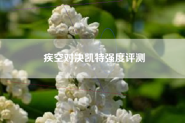 疾空对决凯特强度评测