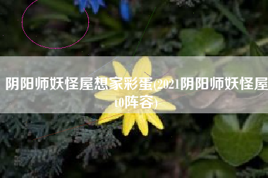 阴阳师妖怪屋想家彩蛋(2021阴阳师妖怪屋t0阵容)
