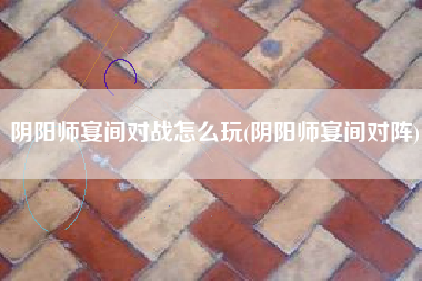 阴阳师宴间对战怎么玩(阴阳师宴间对阵)