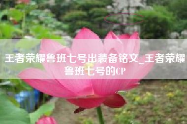 王者荣耀鲁班七号出装备铭文_王者荣耀鲁班七号的CP