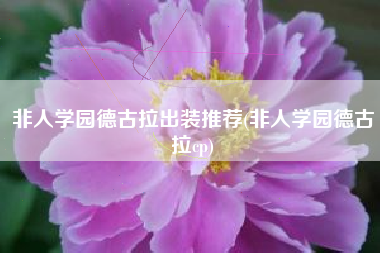 非人学园德古拉出装推荐(非人学园德古拉cp)