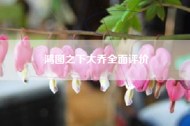 鸿图之下大乔全面评价