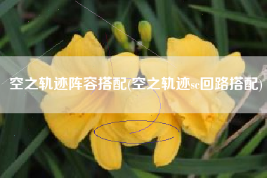 空之轨迹阵容搭配(空之轨迹sc回路搭配)