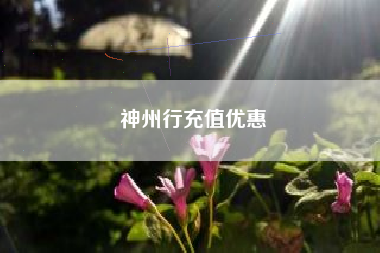 神州行充值优惠