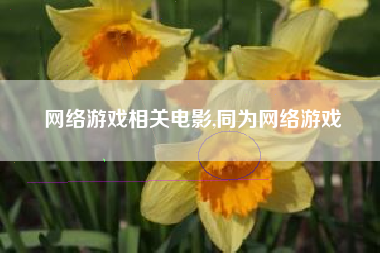 网络游戏相关电影,同为网络游戏