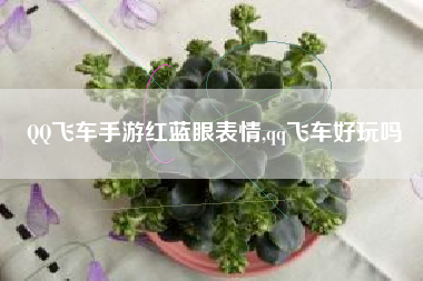 QQ飞车手游红蓝眼表情,qq飞车好玩吗