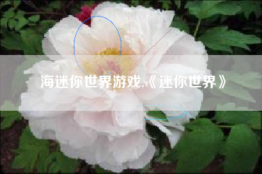 海迷你世界游戏,《迷你世界》