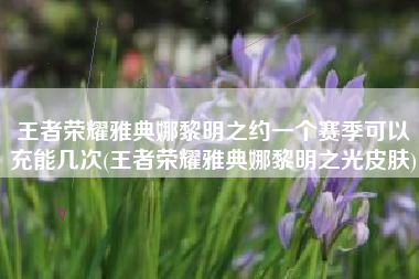 王者荣耀雅典娜黎明之约一个赛季可以充能几次(王者荣耀雅典娜黎明之光皮肤)