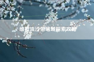 维拉流沙带暗域探索攻略